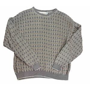 Vintage Crossings Fine Line Geneco Men's XL Golf USA Made Knit Sweater